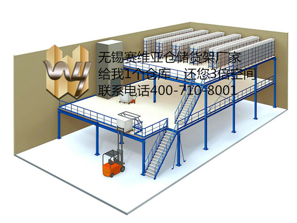 閣樓貨架,閣樓平臺,二層貨架